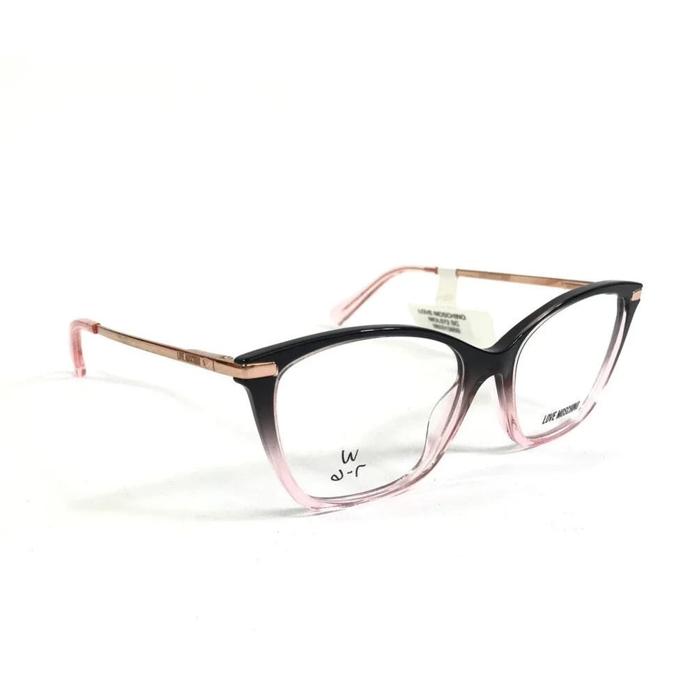 Love Moschino Eyeglasses Frames MOL572SAM 03H2 Blackpink Butterfly 53-17-140